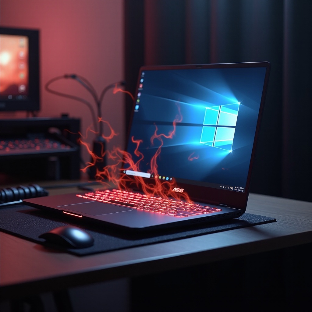 Asus ROG Zephyrus G16 te heet aangesloten