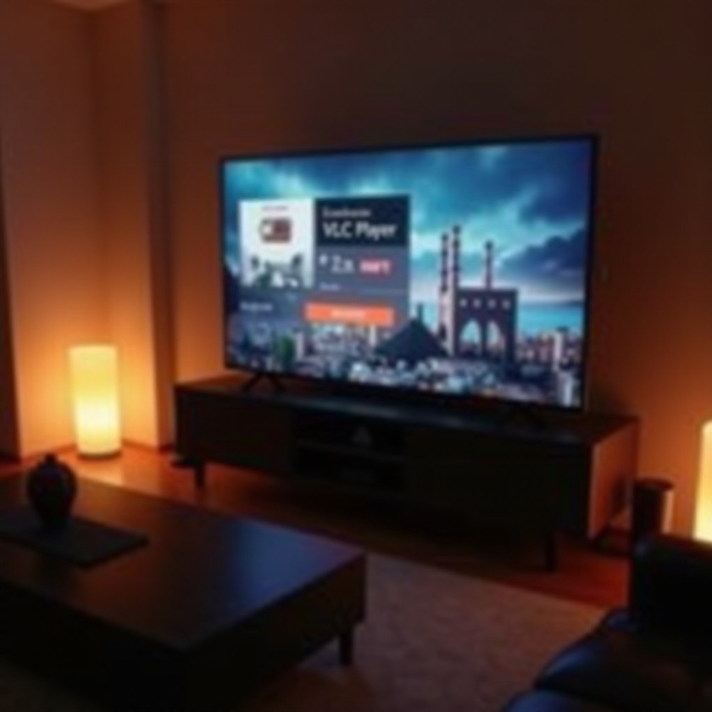 VLCプレーヤーをテレビにストリームする