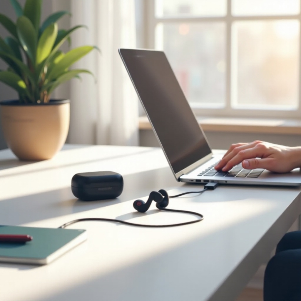 kuinka yhdistää powerbeats pro kannettavaan tietokoneeseen