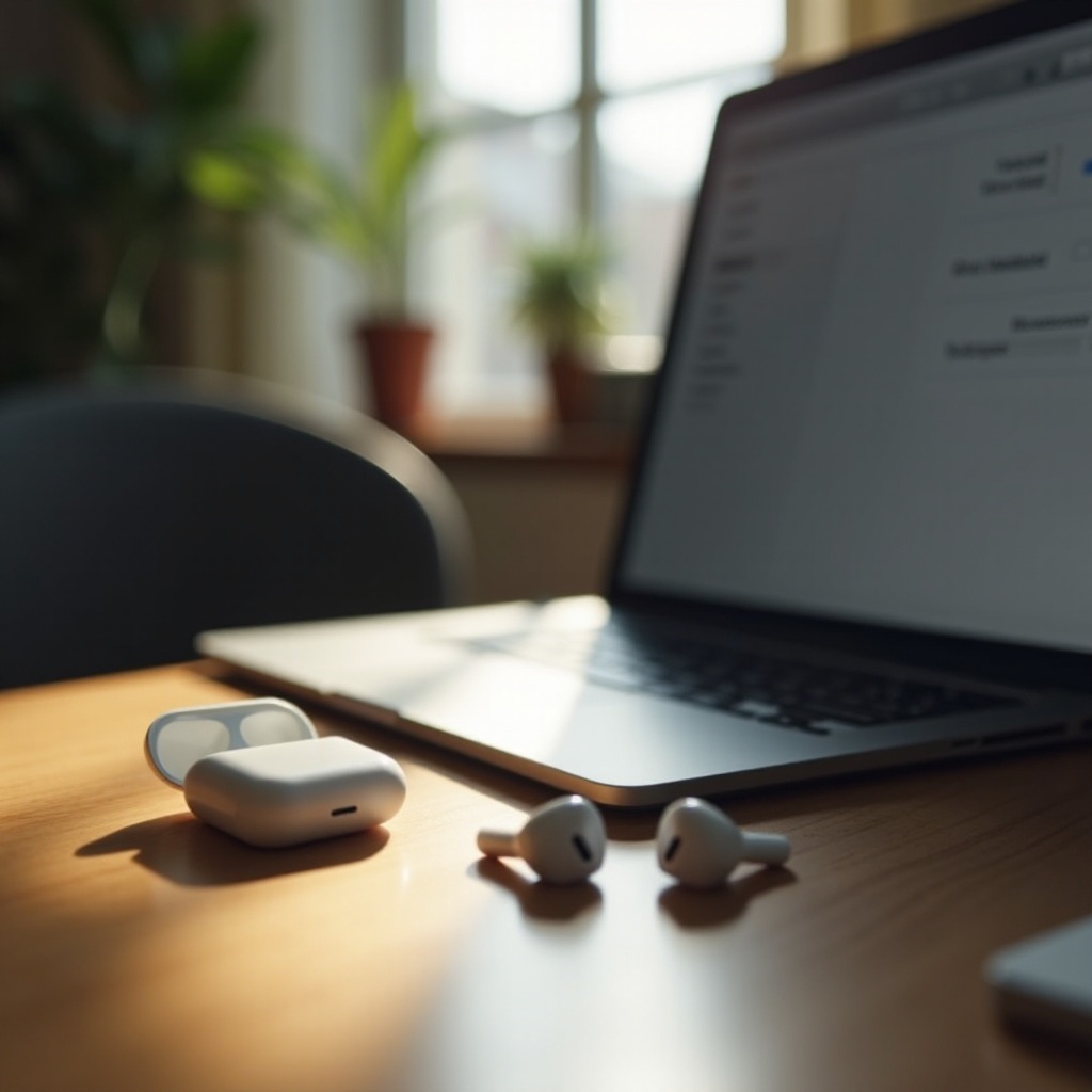 AirPods nie łączą się z MacBookiem