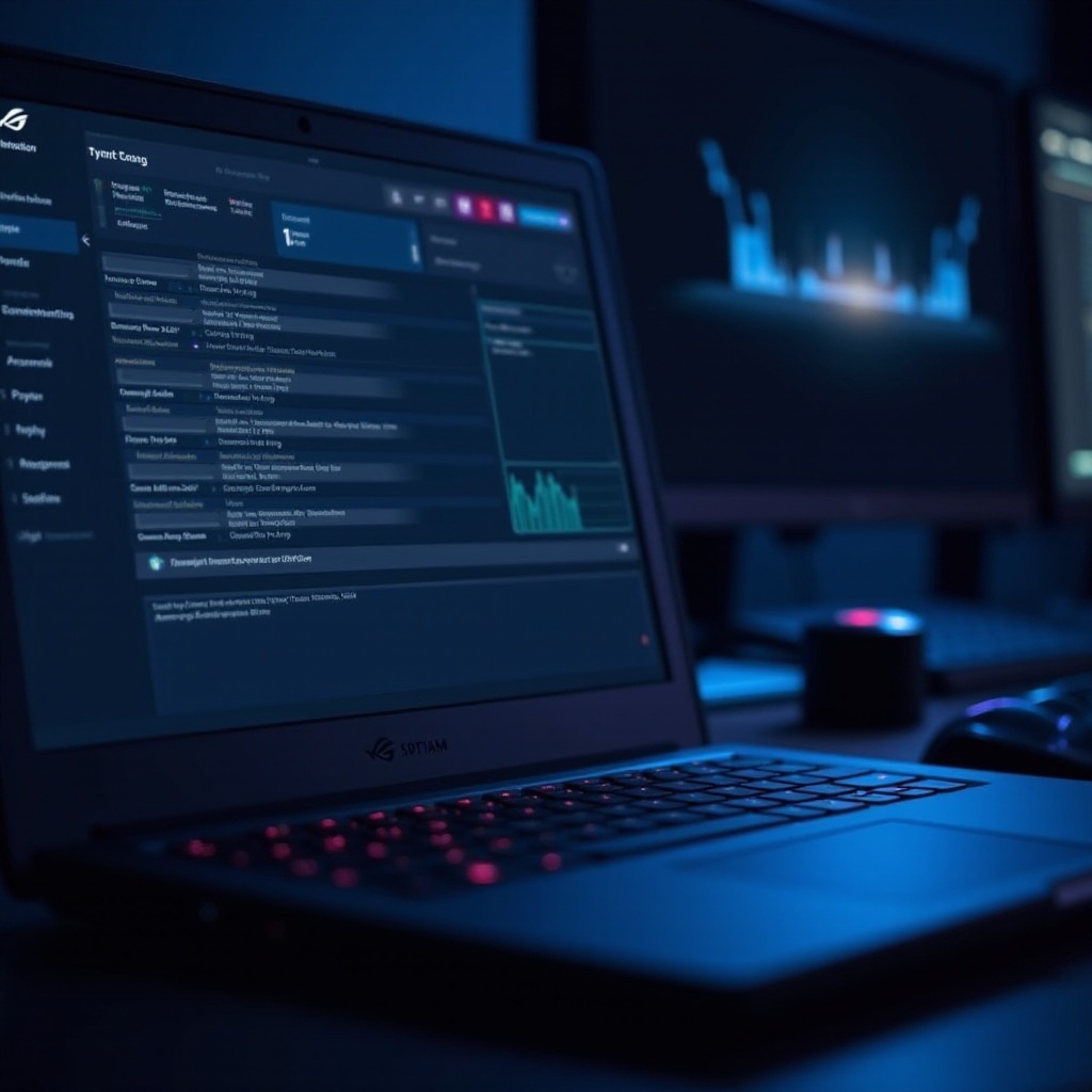 아수스 ROG 제피러스 G16 과열 연결됨