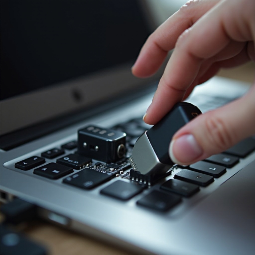 플래시 드라이브가 내 컴퓨터에서 읽히지 않습니다