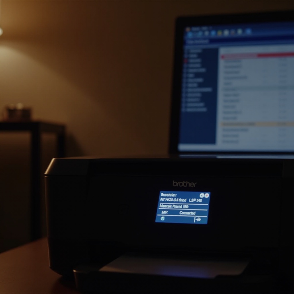 Brother 프린터의 IP 주소 찾는 방법