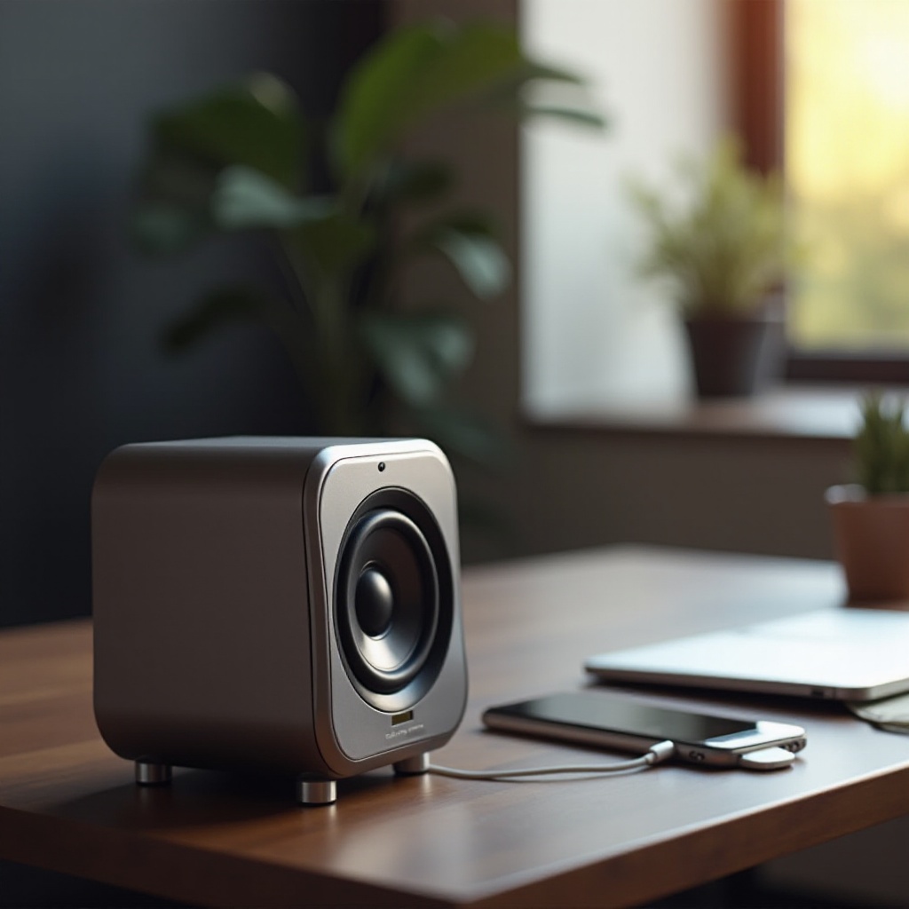 luidspreker met 3,5mm jack