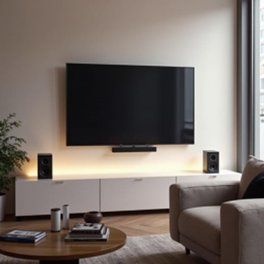 tv terbaik dengan speaker built-in