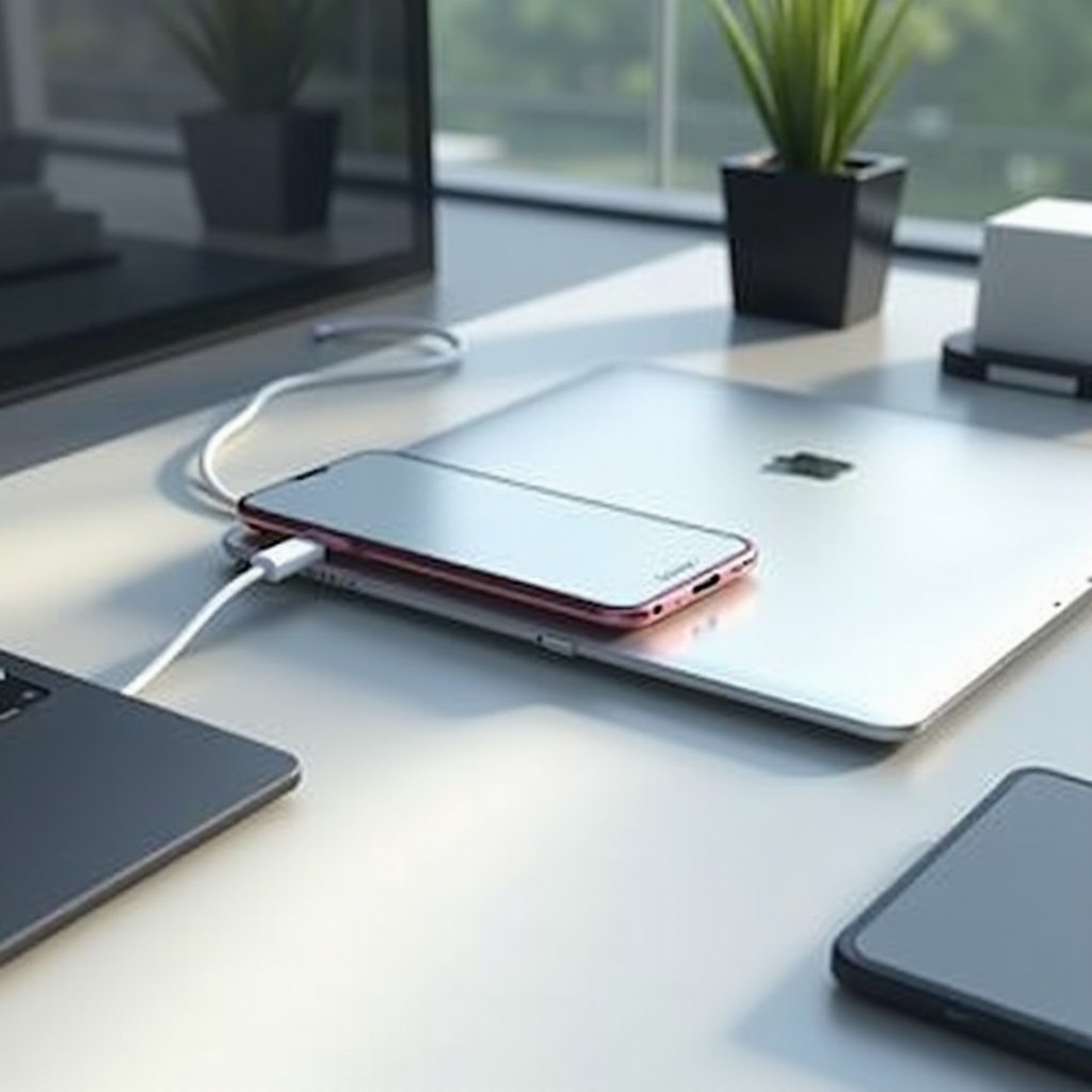 hoe een laptop op te laden met een telefoonoplader