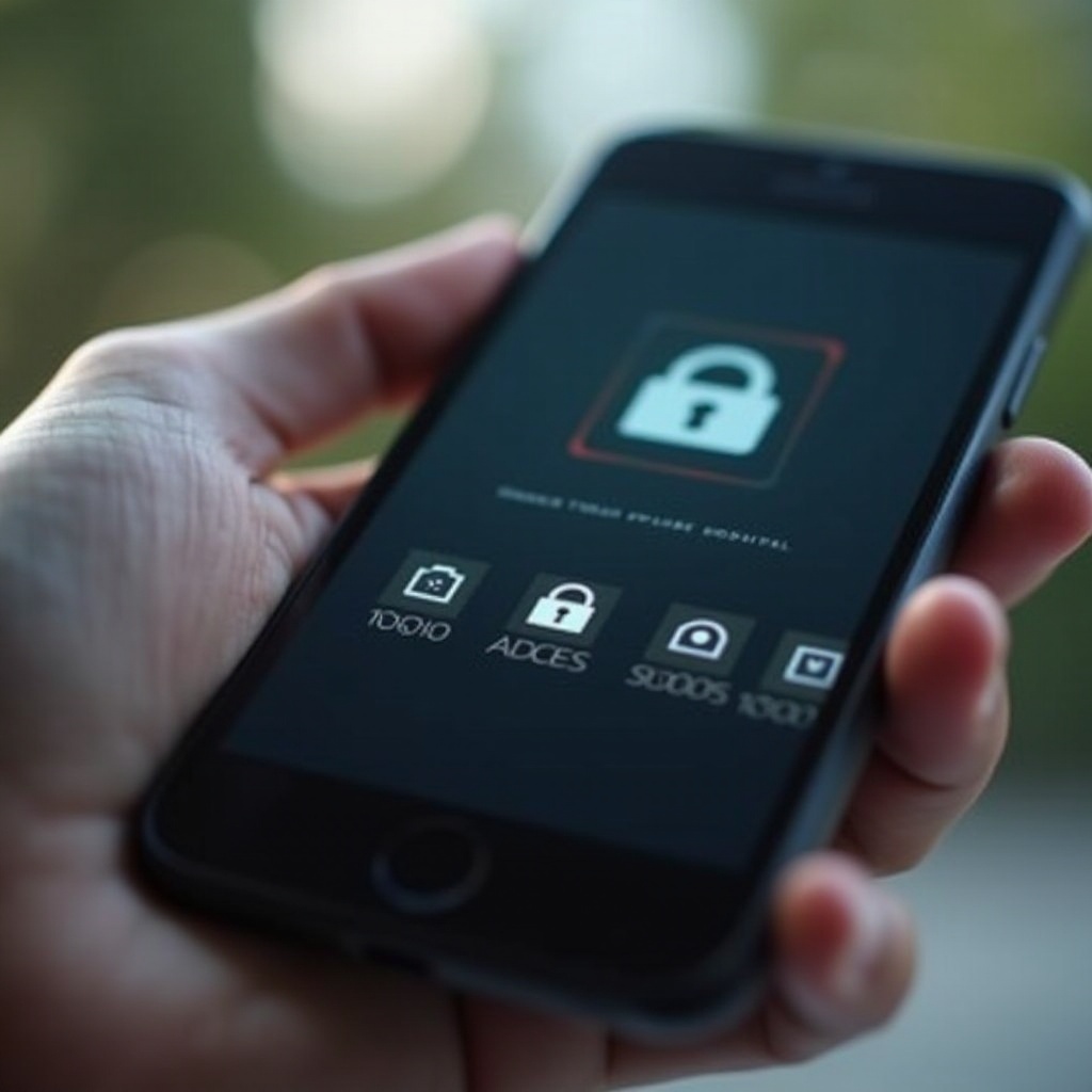 wat betekent lockdown op mijn telefoon