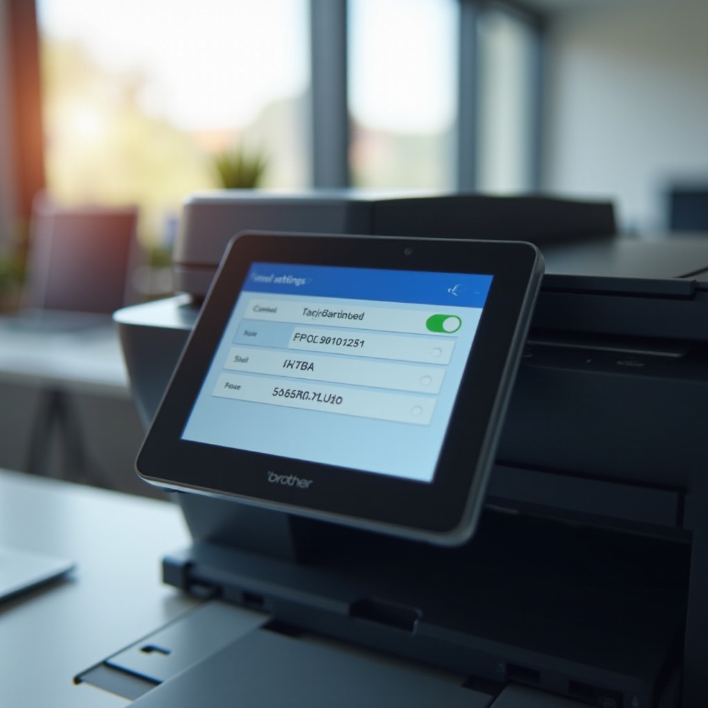 Brother 프린터의 IP 주소 찾는 방법