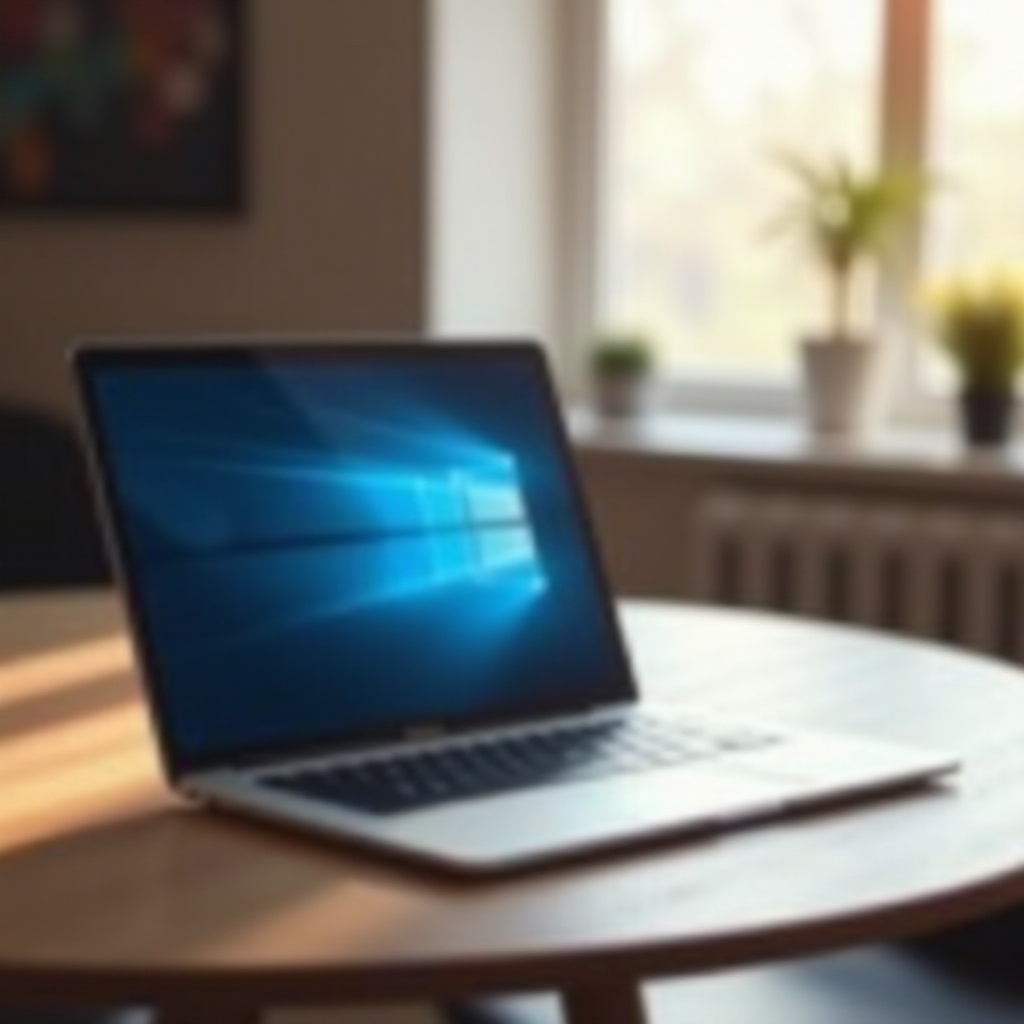 laptop z systemem Windows 7