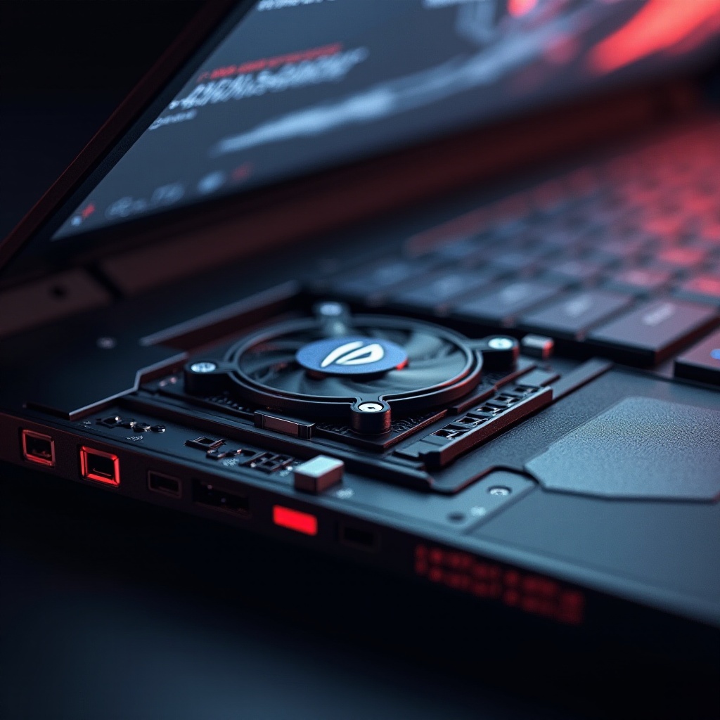 ASUS ROG Zephyrus G16 熱すぎる 接続中