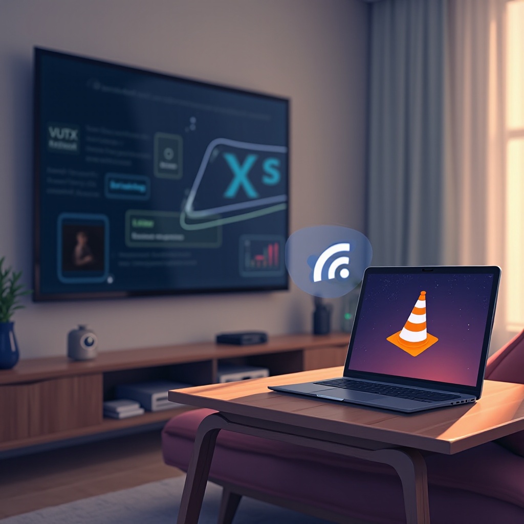 สตรีมเครื่องเล่น VLC ไปยังทีวี