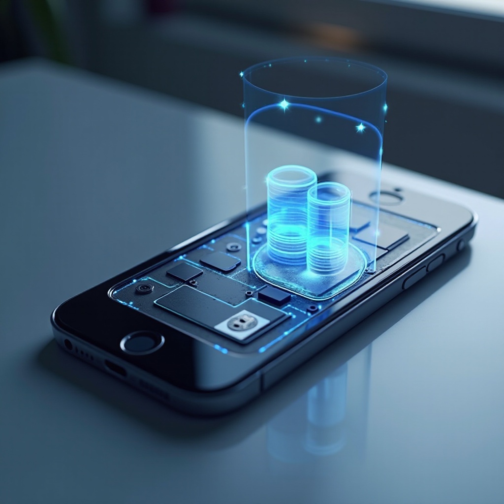 laajennettu iPhonen akku