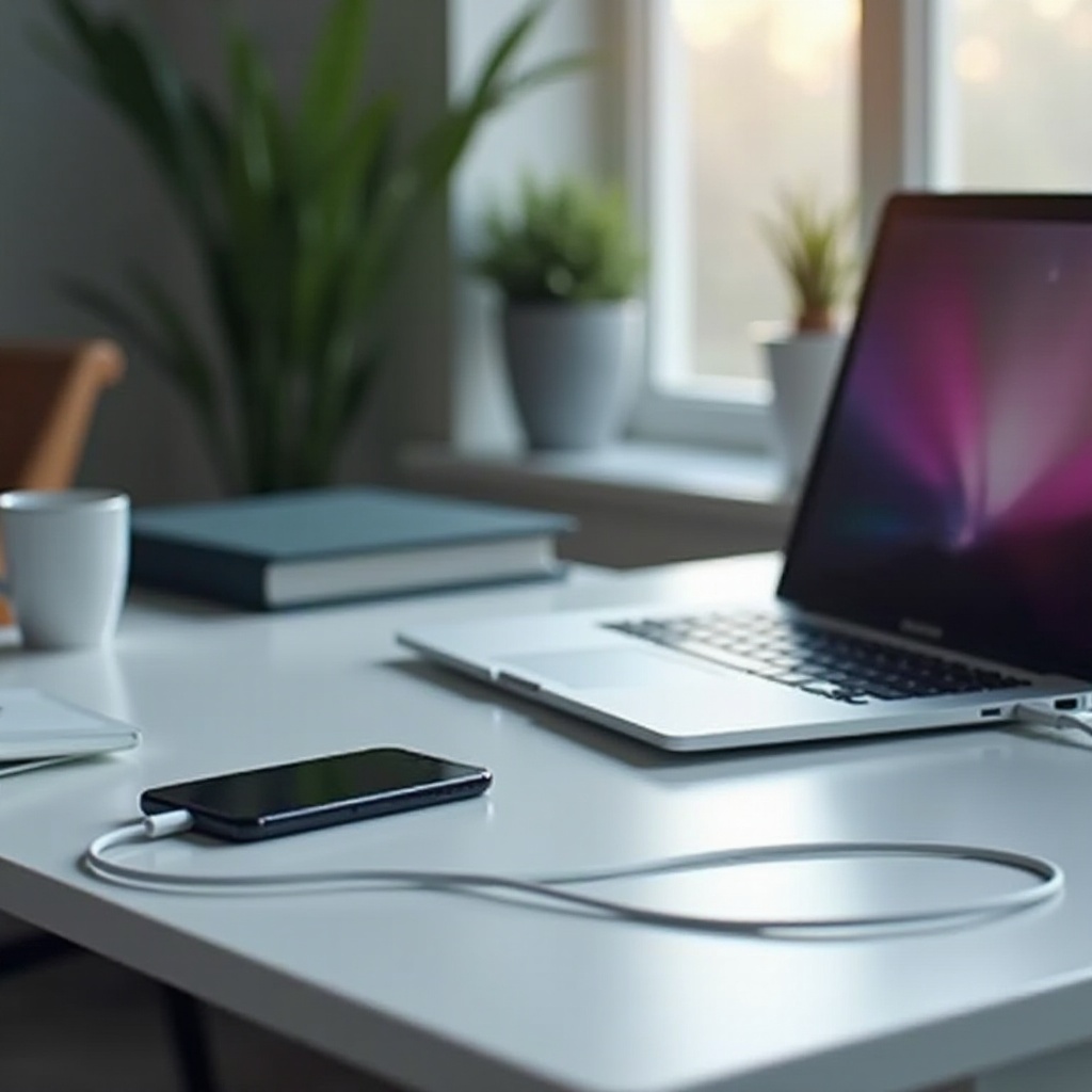 휴대폰 충전기로 노트북을 충전하는 방법