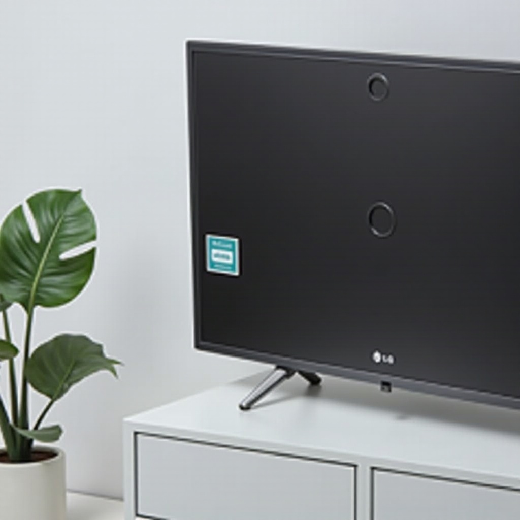 cara menemukan nomor model tv lg