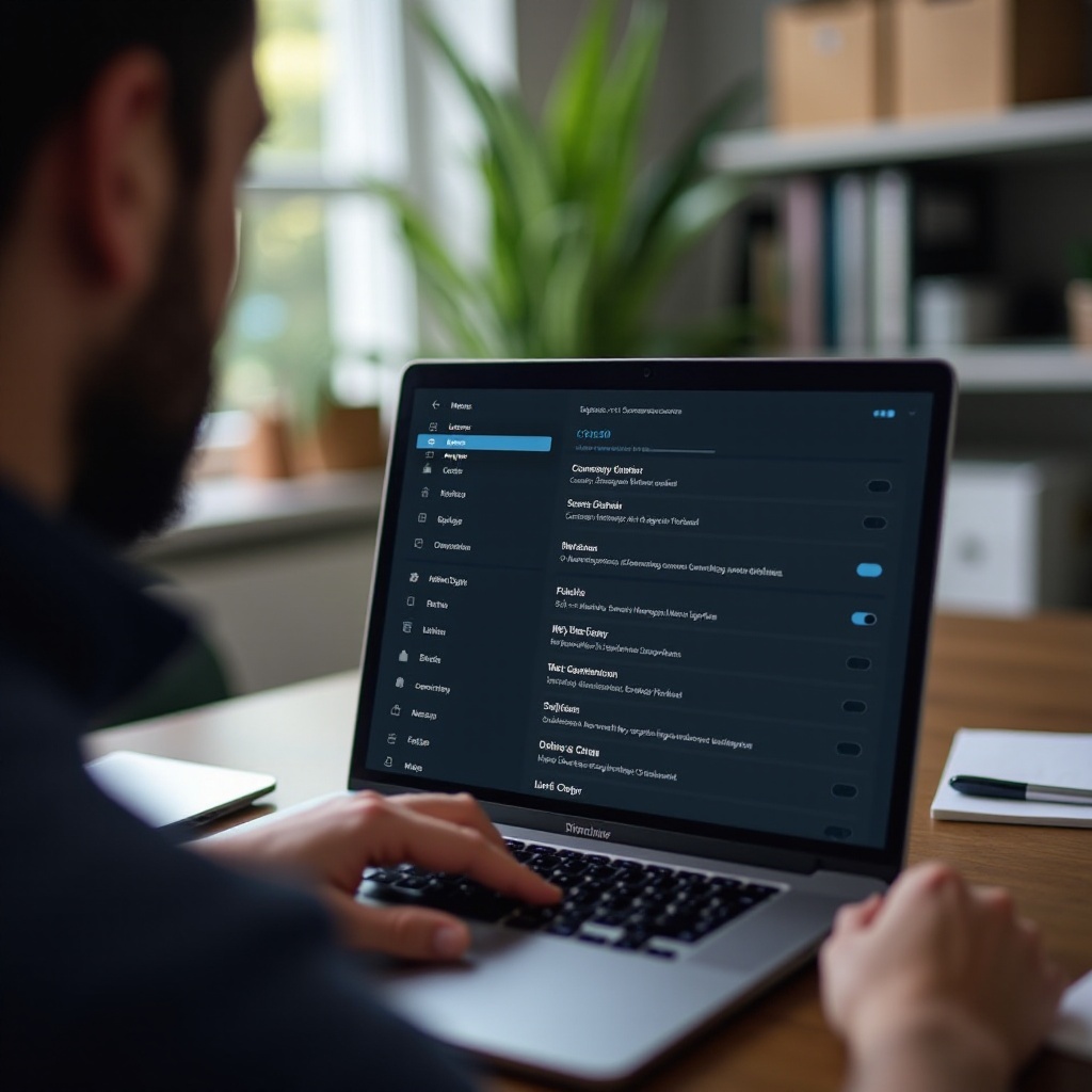 wygaszacz ekranu teraz wyświetlany na MacBooku