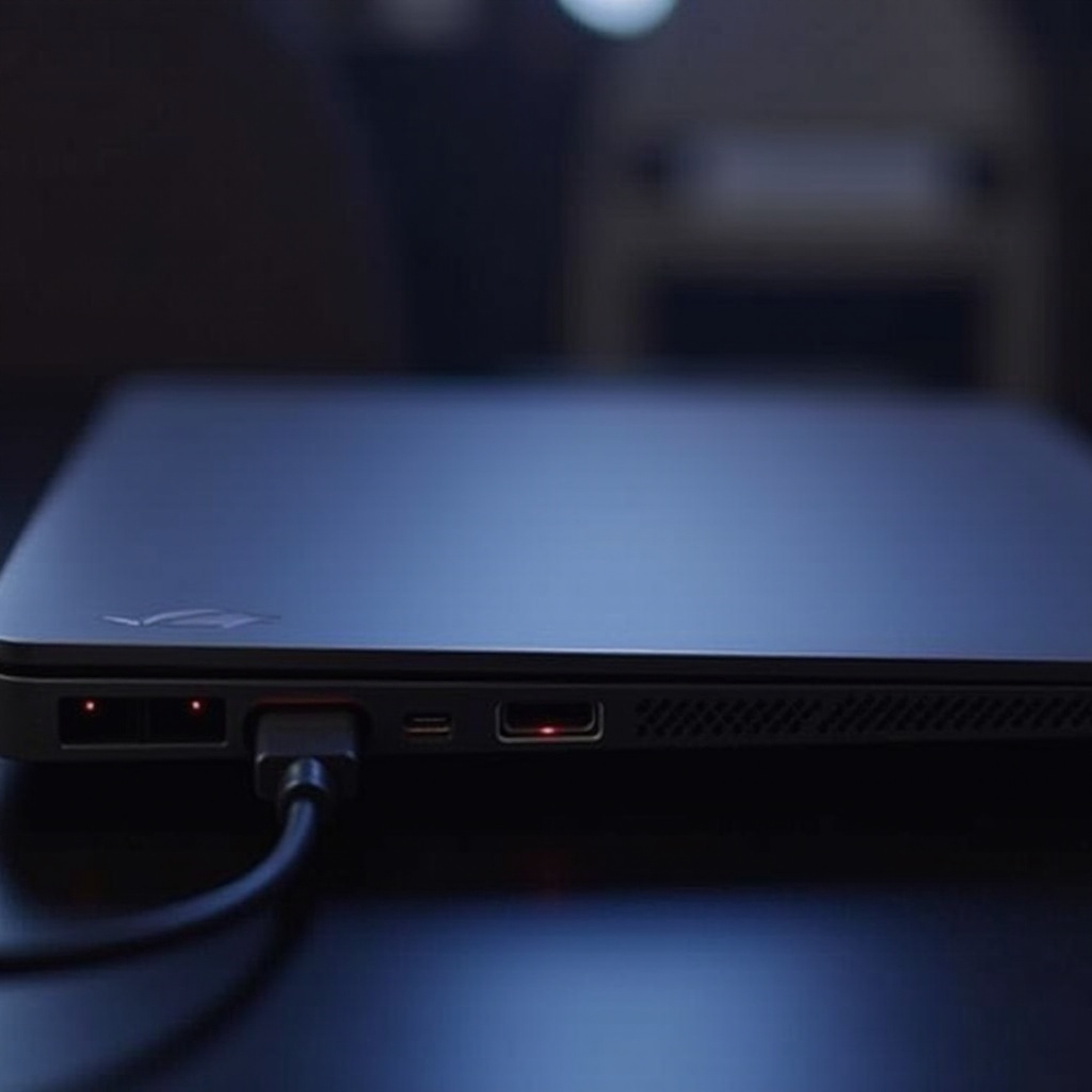 asus rog zephyrus g16 zbyt gorący podłączony