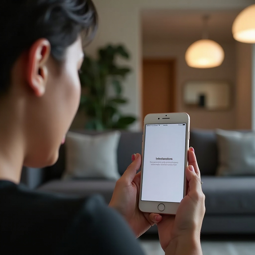 การแจ้งเตือนให้ค้นหา iPhone ของฉันติดอยู่บนหน้าจอ