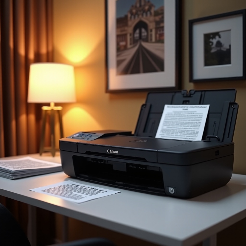 printer canon saya offline