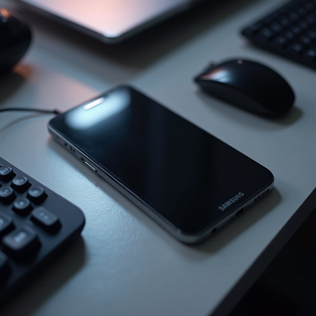 włącz telefon bez przycisku zasilania samsung