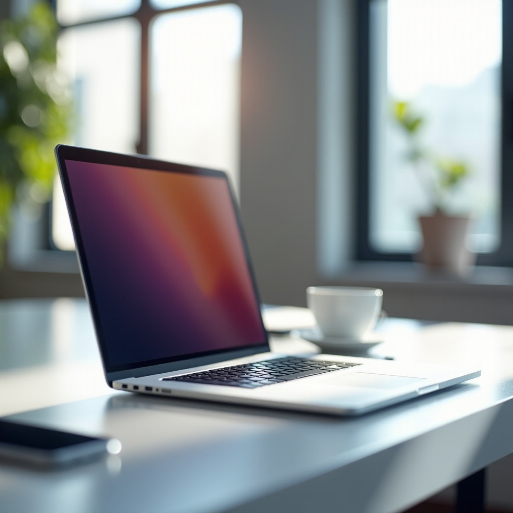 laptop z wyświetlaczem 4k
