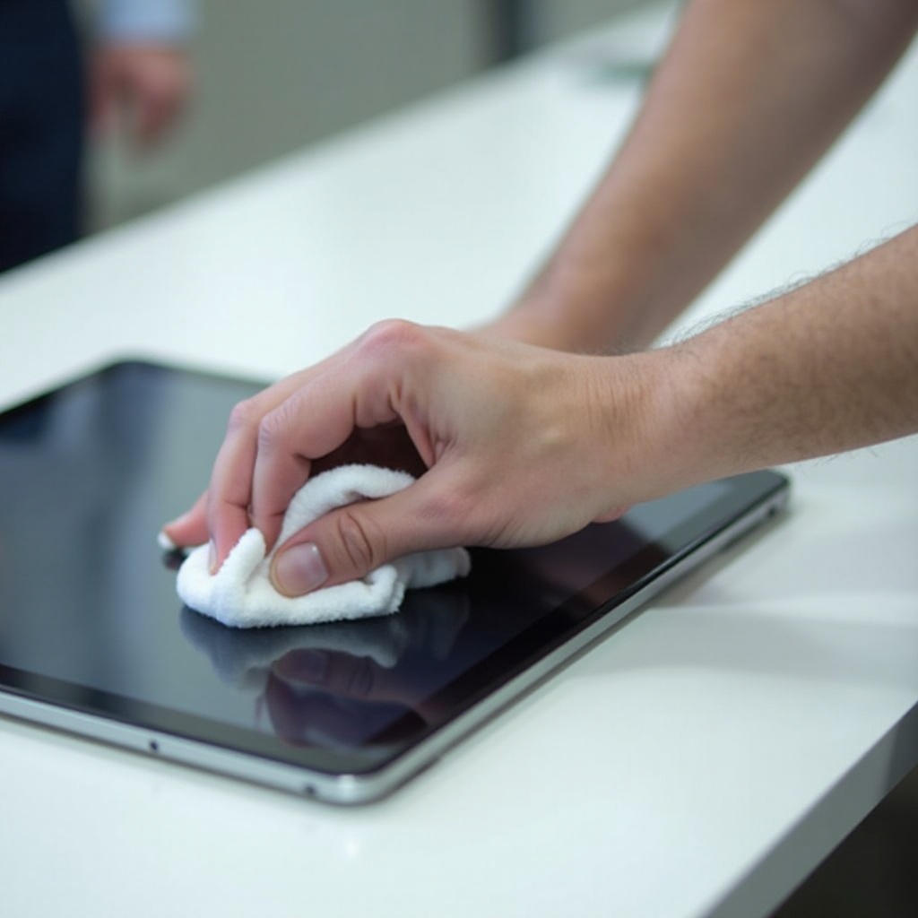 layar tablet tidak berfungsi