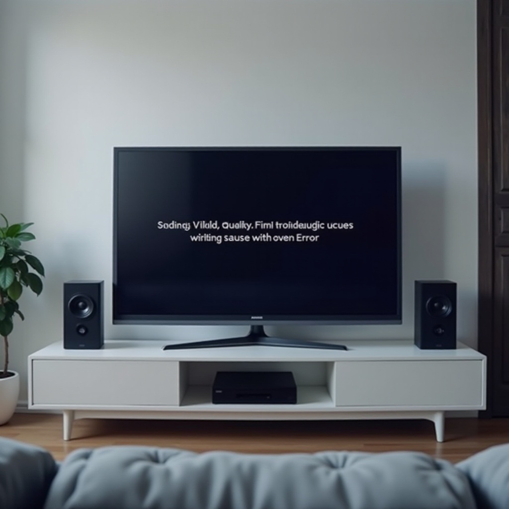 삼성 TV 클릭 소리