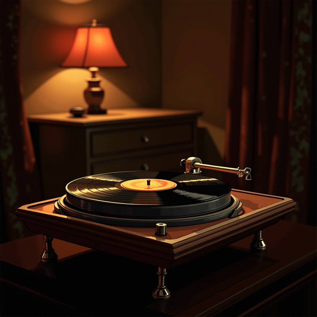 pemain rekaman yang memutar beberapa rekaman