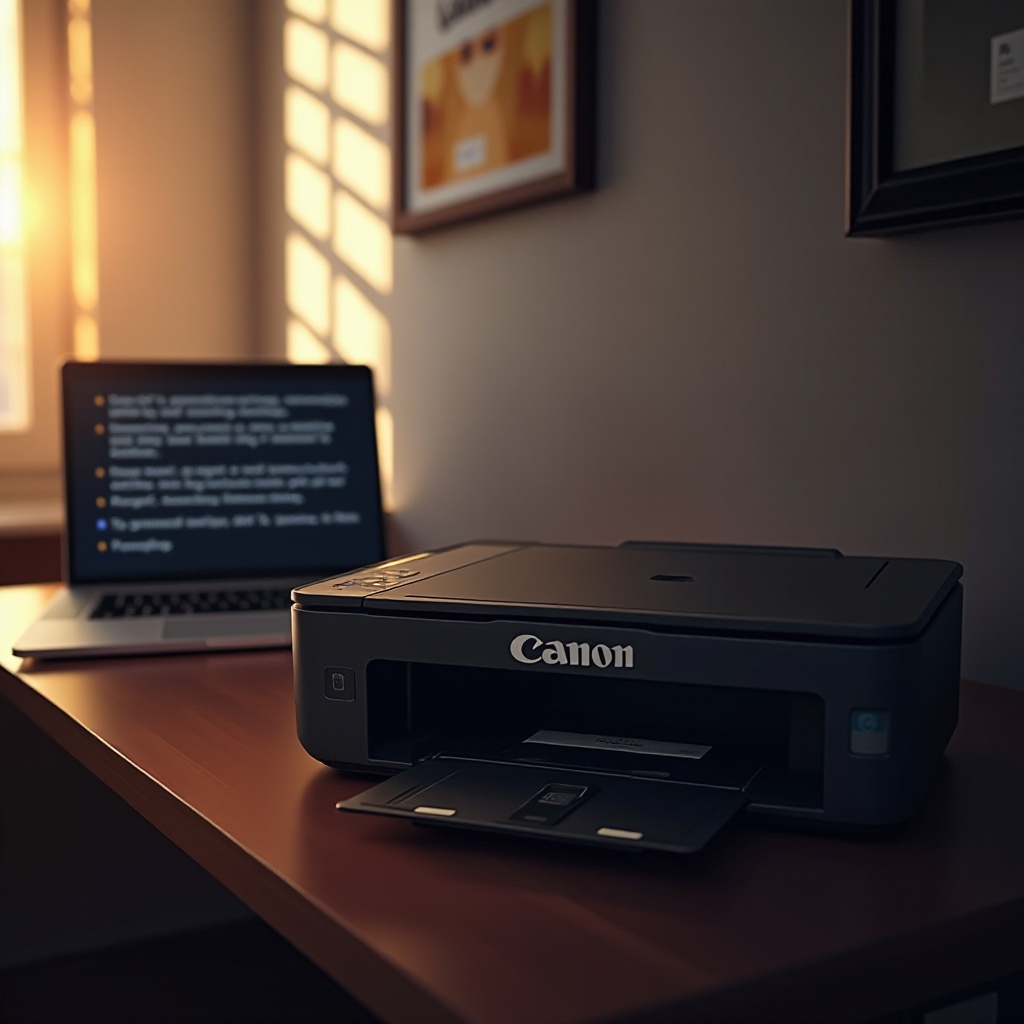 moja drukarka Canon jest offline