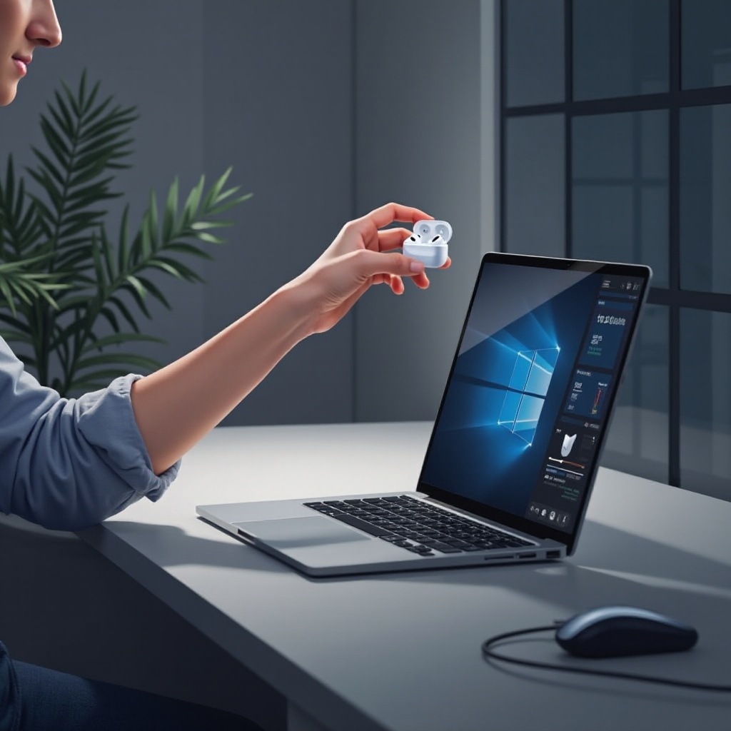 how to connect airpod pro to windows laptop