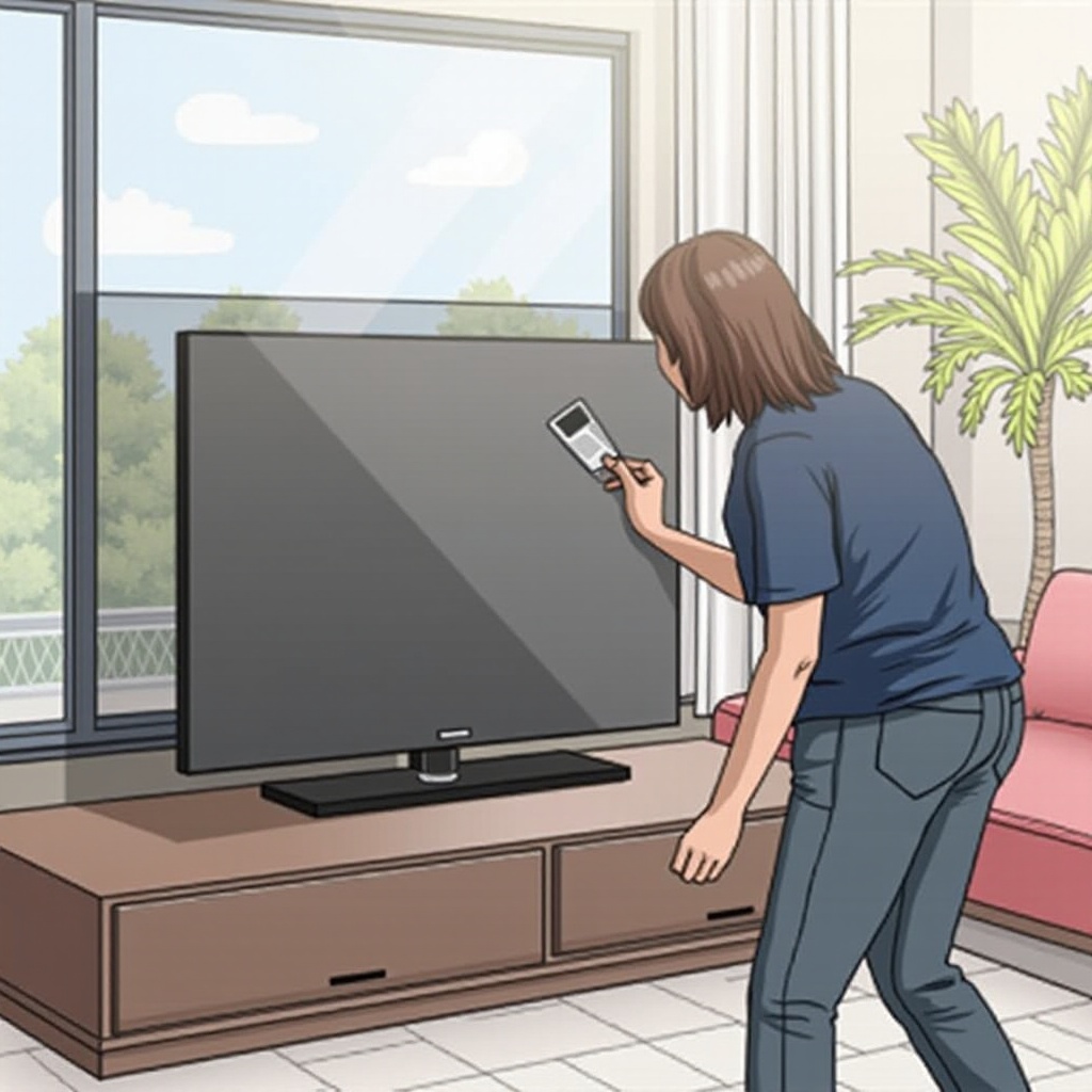 cara menemukan nomor model tv lg