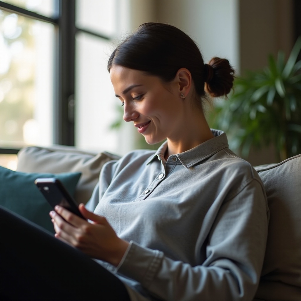 how to check phone use time