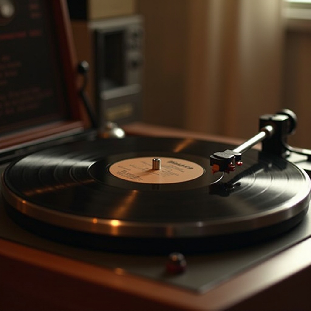 platenspeler die meerdere platen afspeelt