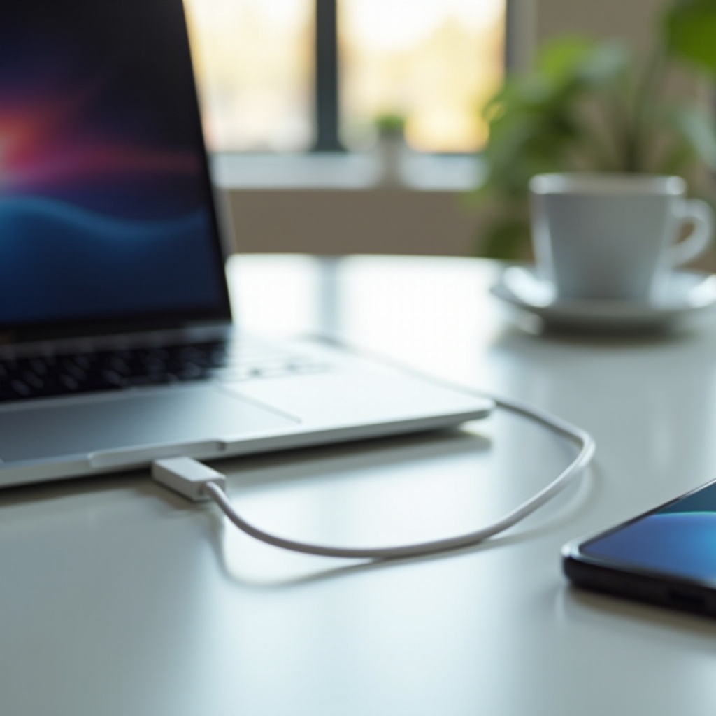 휴대폰 충전기로 노트북을 충전하는 방법