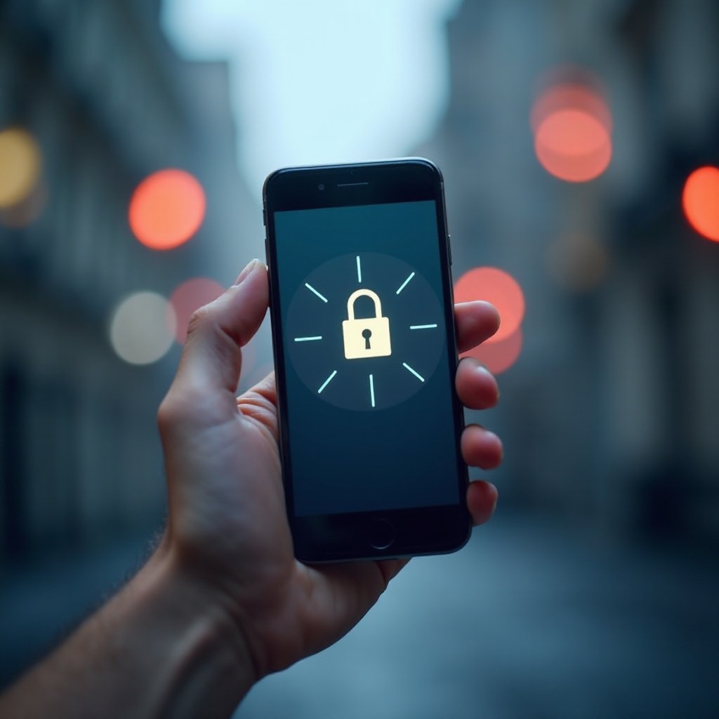 내 전화기에 대한 잠금 은 무슨 뜻입니까